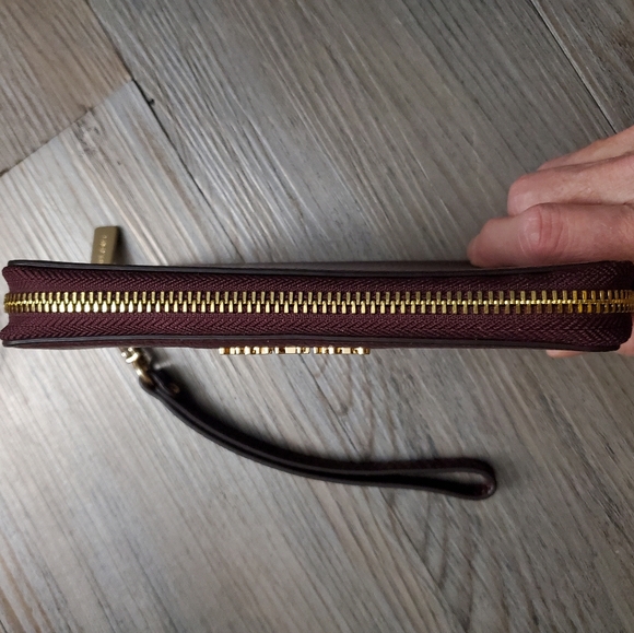 Michael Kors Burgundy Leather Wallet - Picture 11 of 13